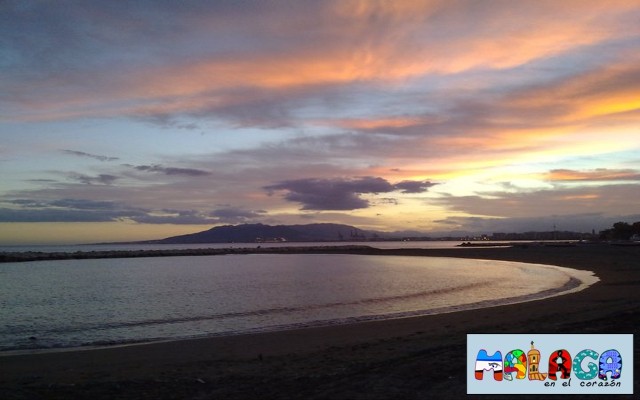 Atardecer desde Pedregalejo